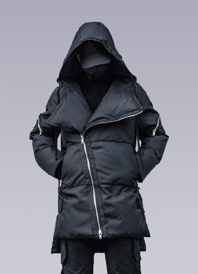 futuristic padded jacket