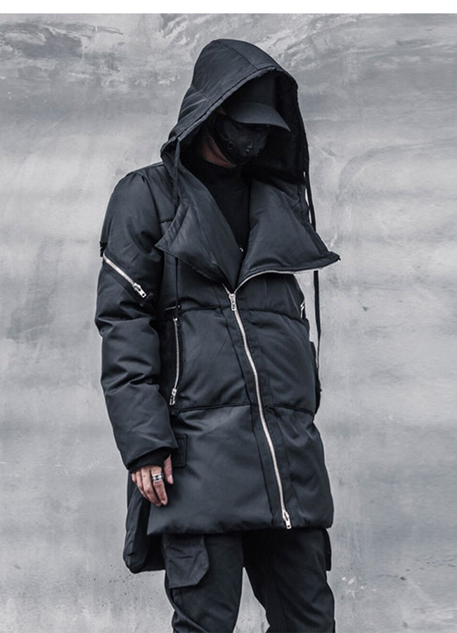 futuristic padded jacket