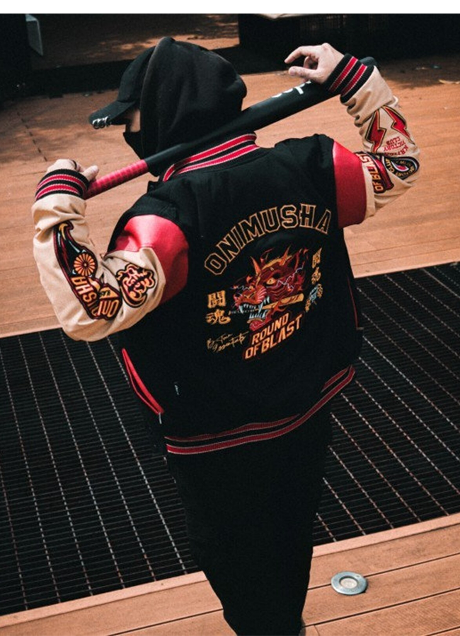 Varsity jacket streetwear Baseball Sukajan Japan Style