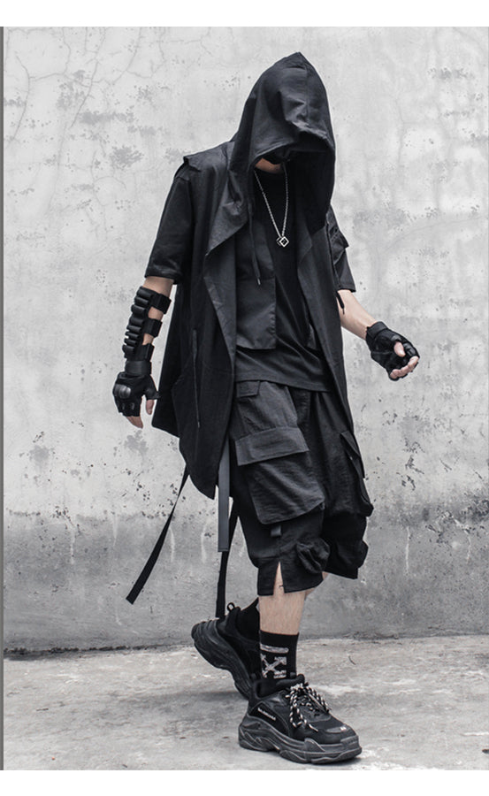 samurai sleeveless jacket