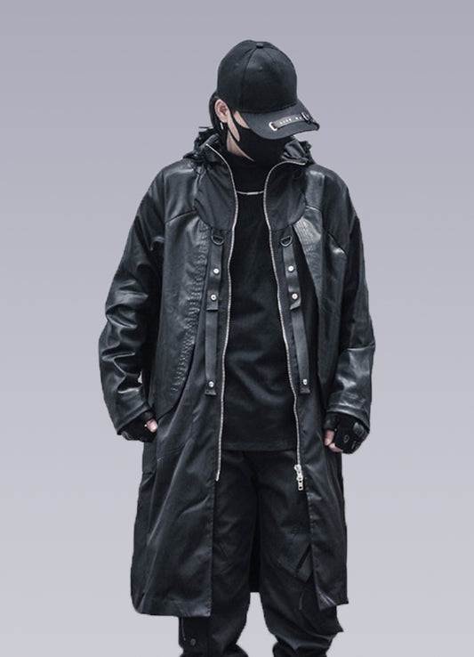 streetwear trench coat